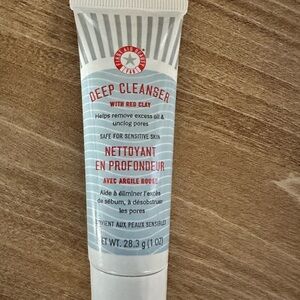 First Aid Beauty Deep Cleanser with red clay